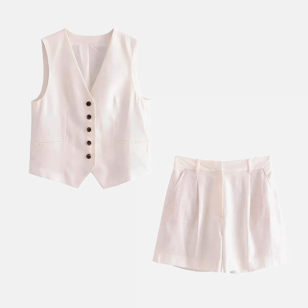 Σετ Γιλέκου Και Σορτς Scan