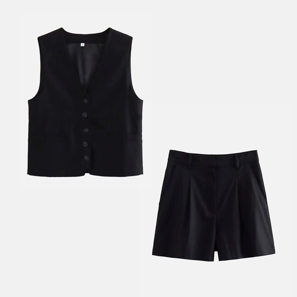 Σετ Γιλέκου Και Σορτς Scan