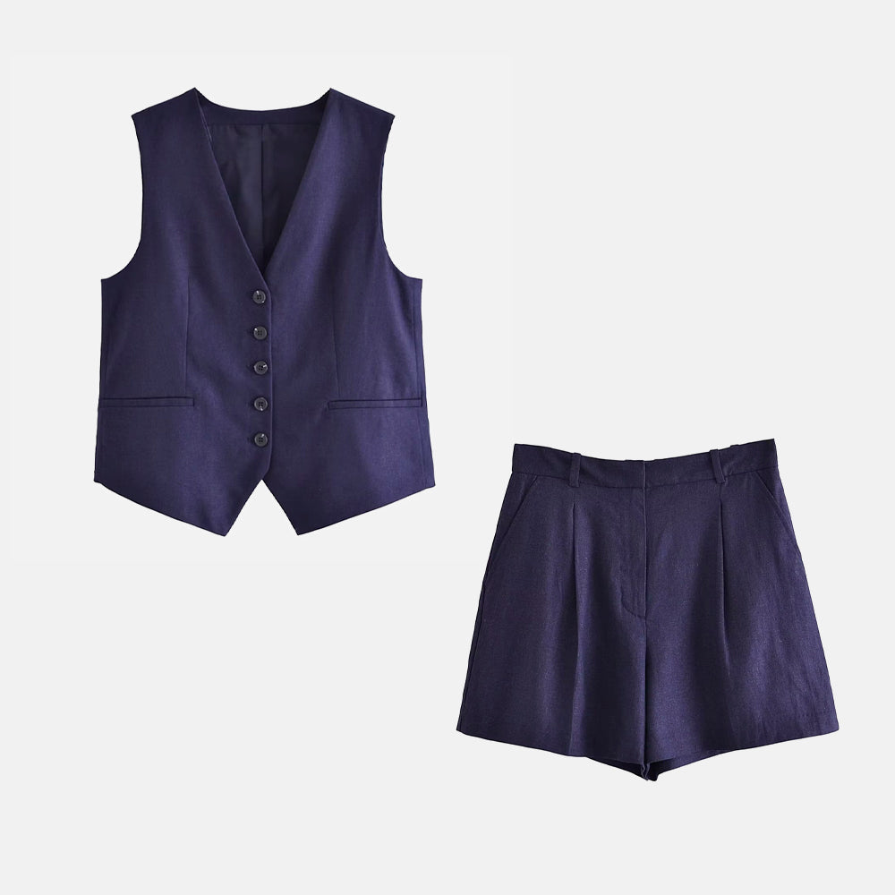 Σετ Γιλέκου Και Σορτς Scan