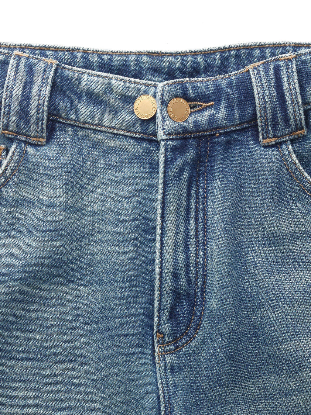 Γυναικείο Τζιν Με Ίσια Γραμμή Από Βαμβάκι