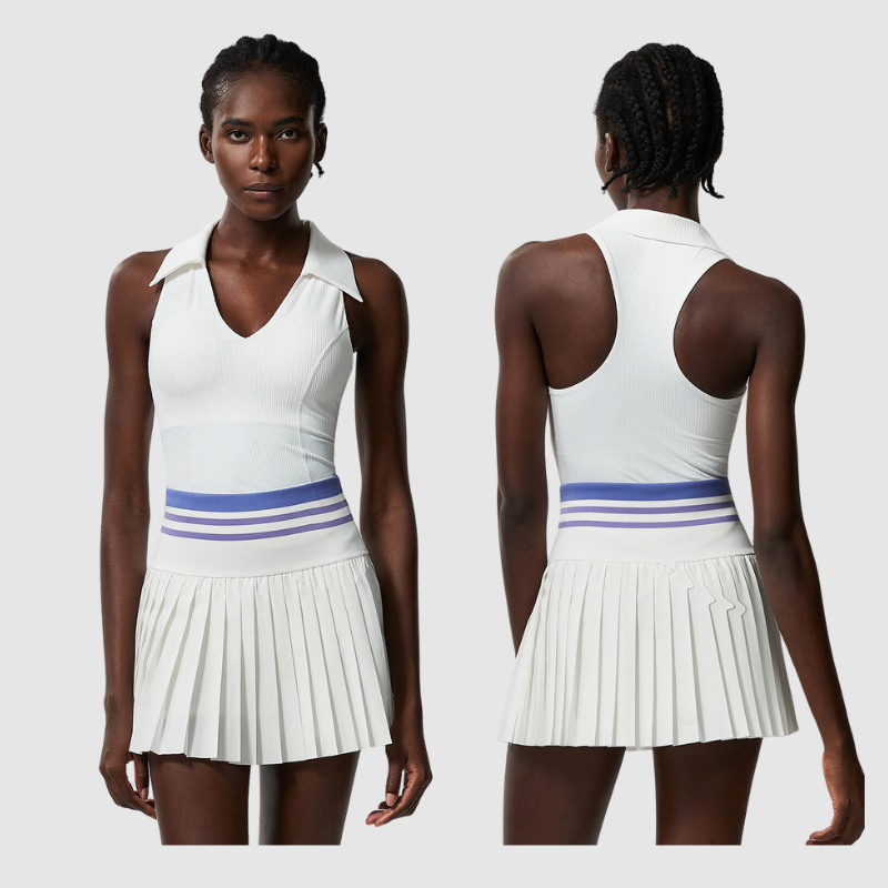 Σετ Αθλητικού Τένις Με Πλισέ Φούστα