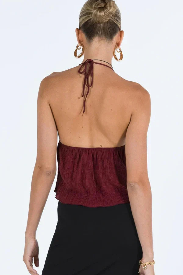 Ημιδιάφανο Τοπ Από Κρεπ Ivy