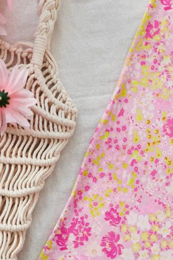 Σετ Μπλούζας Και Φούστας Με Φλοράλ Στάμπα Amanda