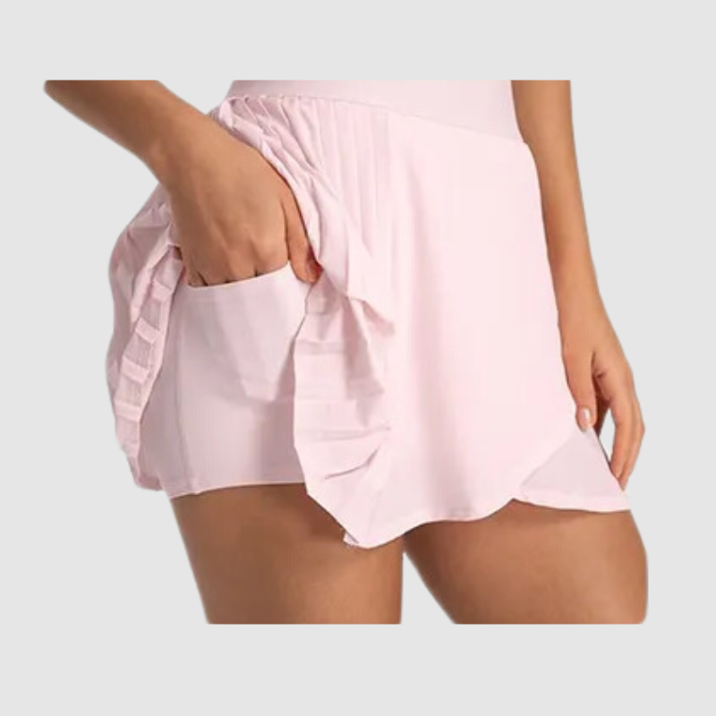 Πλισέ Φούστα Τένις Με Φαρδιά Τιράντες