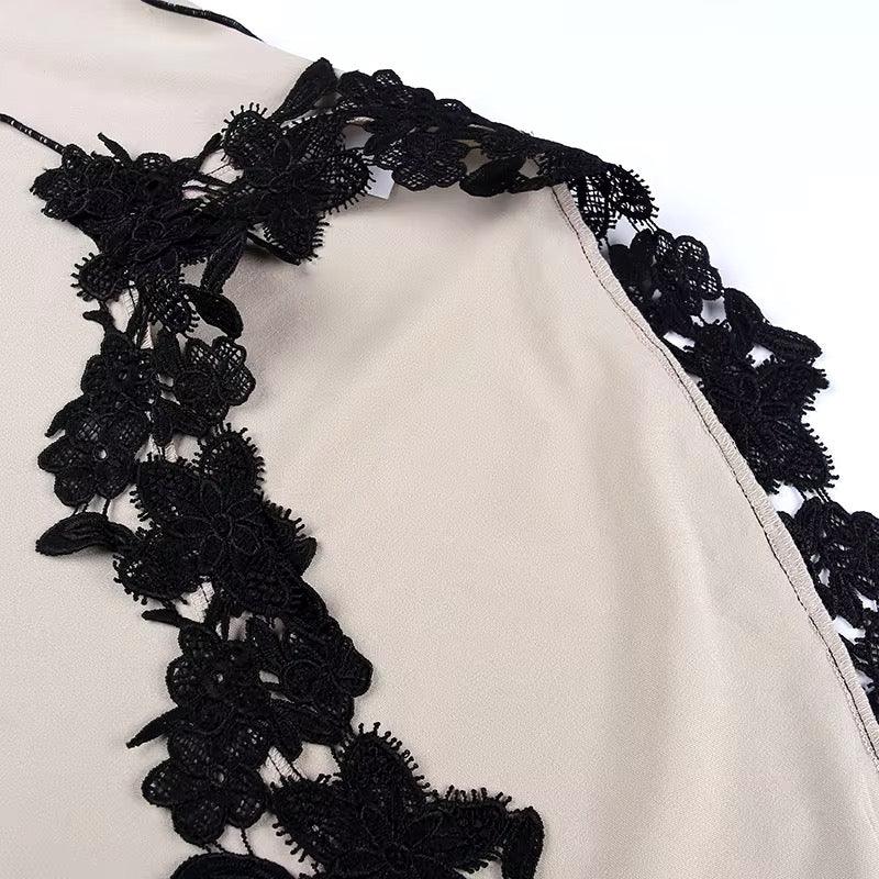 Φόρεμα Laceluna Με Δαντέλα Και Κόσμημα