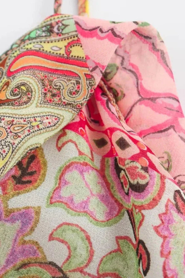 Φόρεμα Rosaline Patchwork Slip Dress