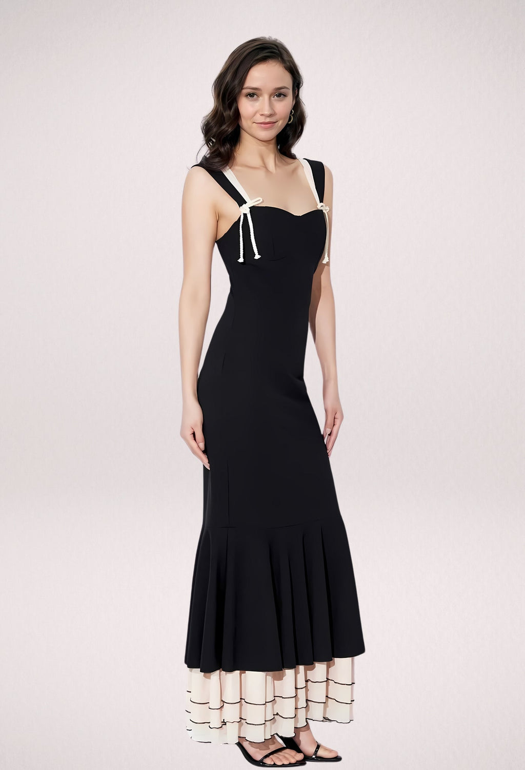 Φόρεμα Mystara Με Διπλές Τιράντες