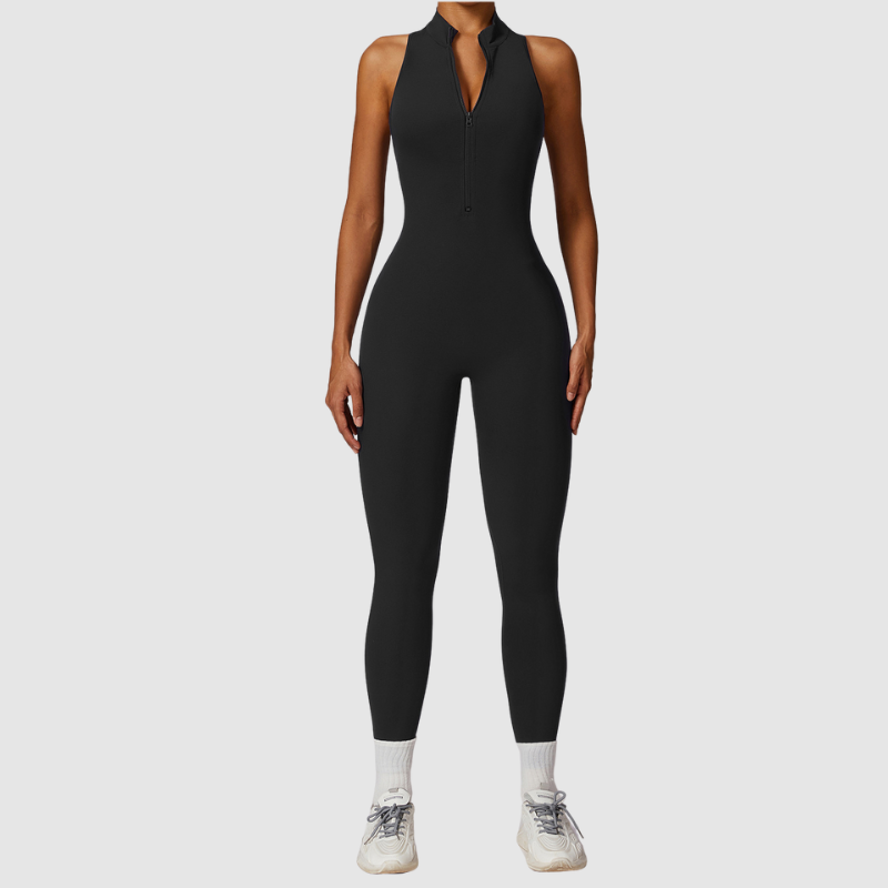 Αμάνικο Κορμάκι Με Ψηλό Ντεκολτέ