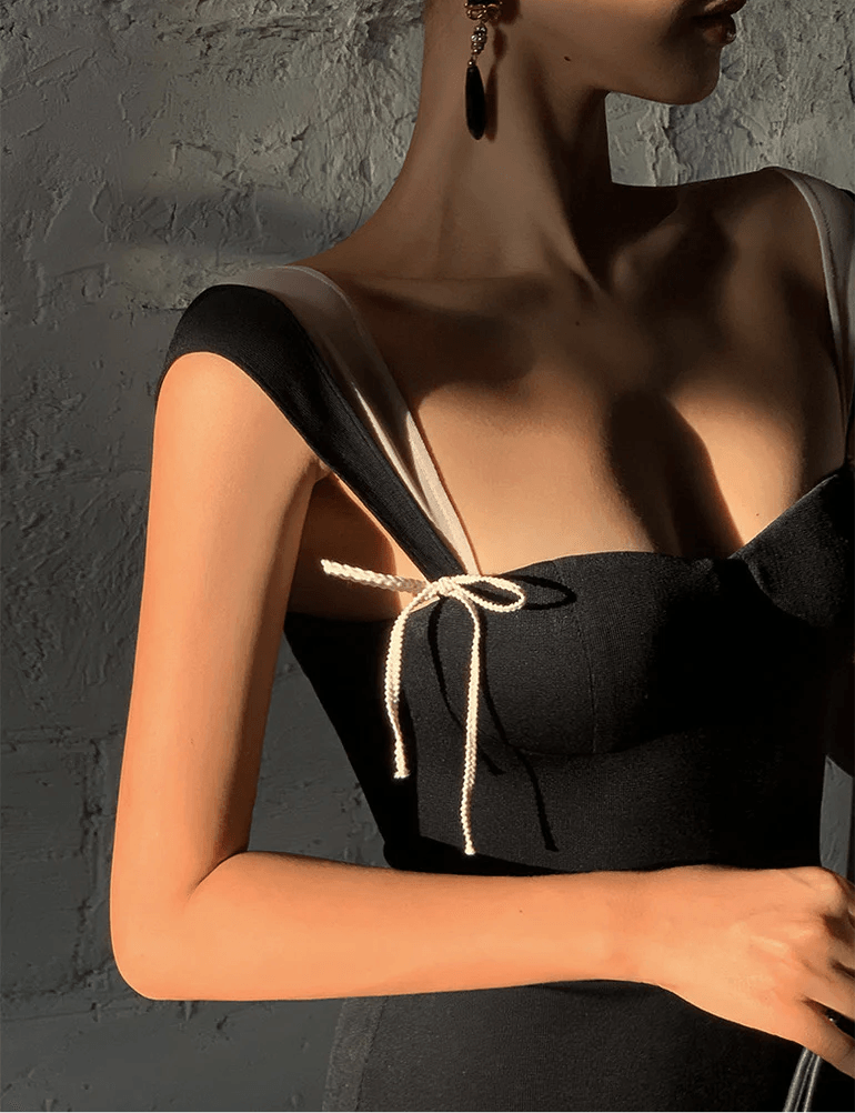 Φόρεμα Mystara Με Διπλές Τιράντες