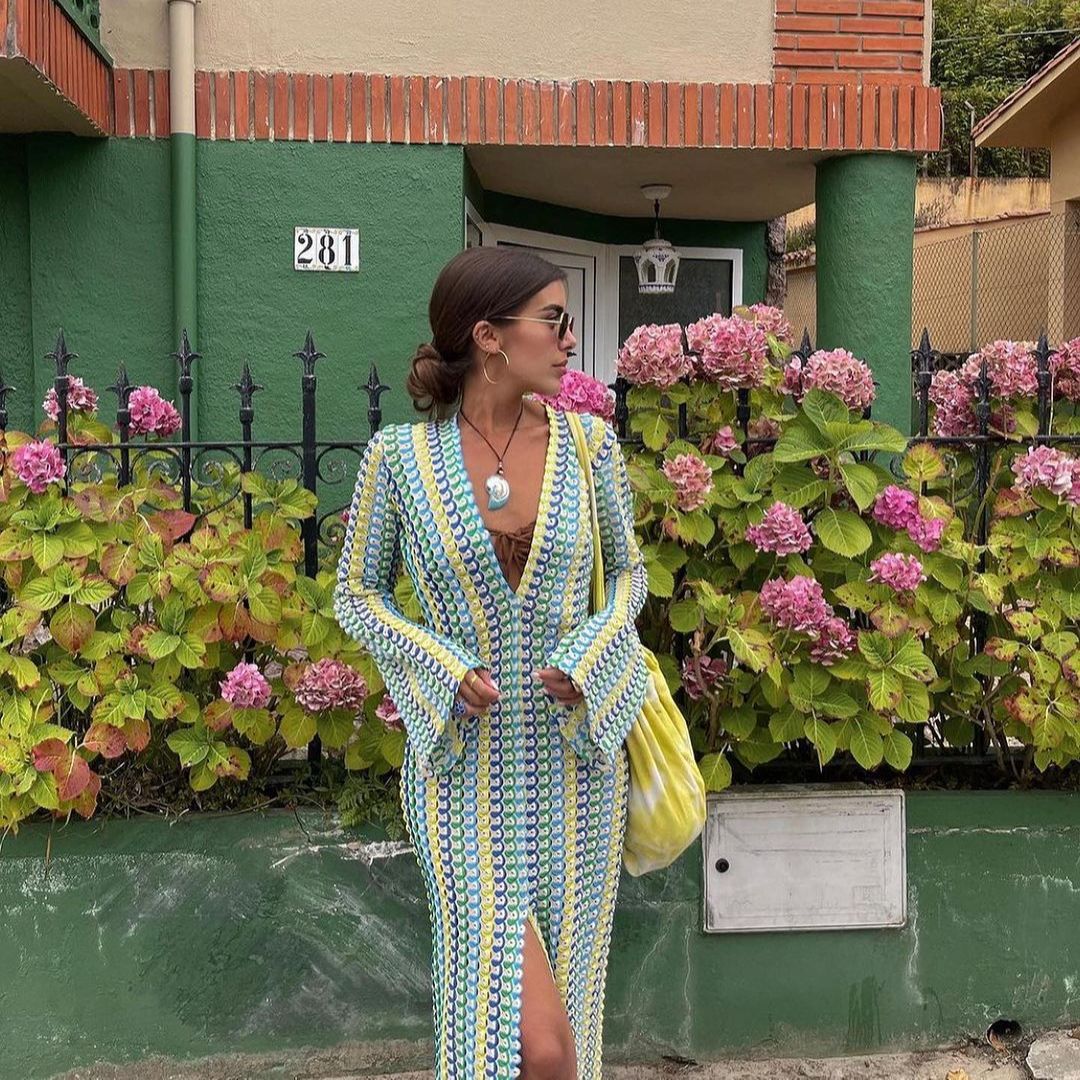 Φόρεμα Με V Λαιμόκοψη Emma