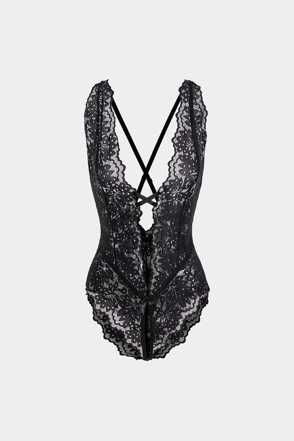 Κορμάκι Με Ανοιχτό Κορμάκι Και Ντεκολτέ, Με Κοψίματα Και Λεπτομέρειες Στο Μπροστινό Και Πίσω Μέρος