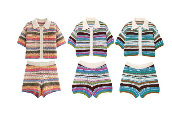 Σετ Πλεκτών Με Μαργαρίτα