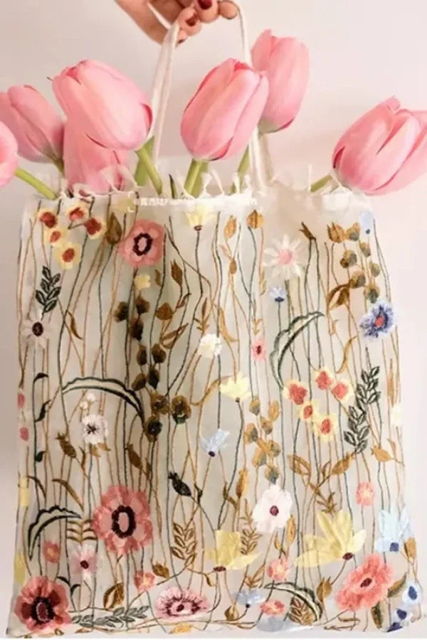 Τσάντα Lakelyn Με Λουλούδια