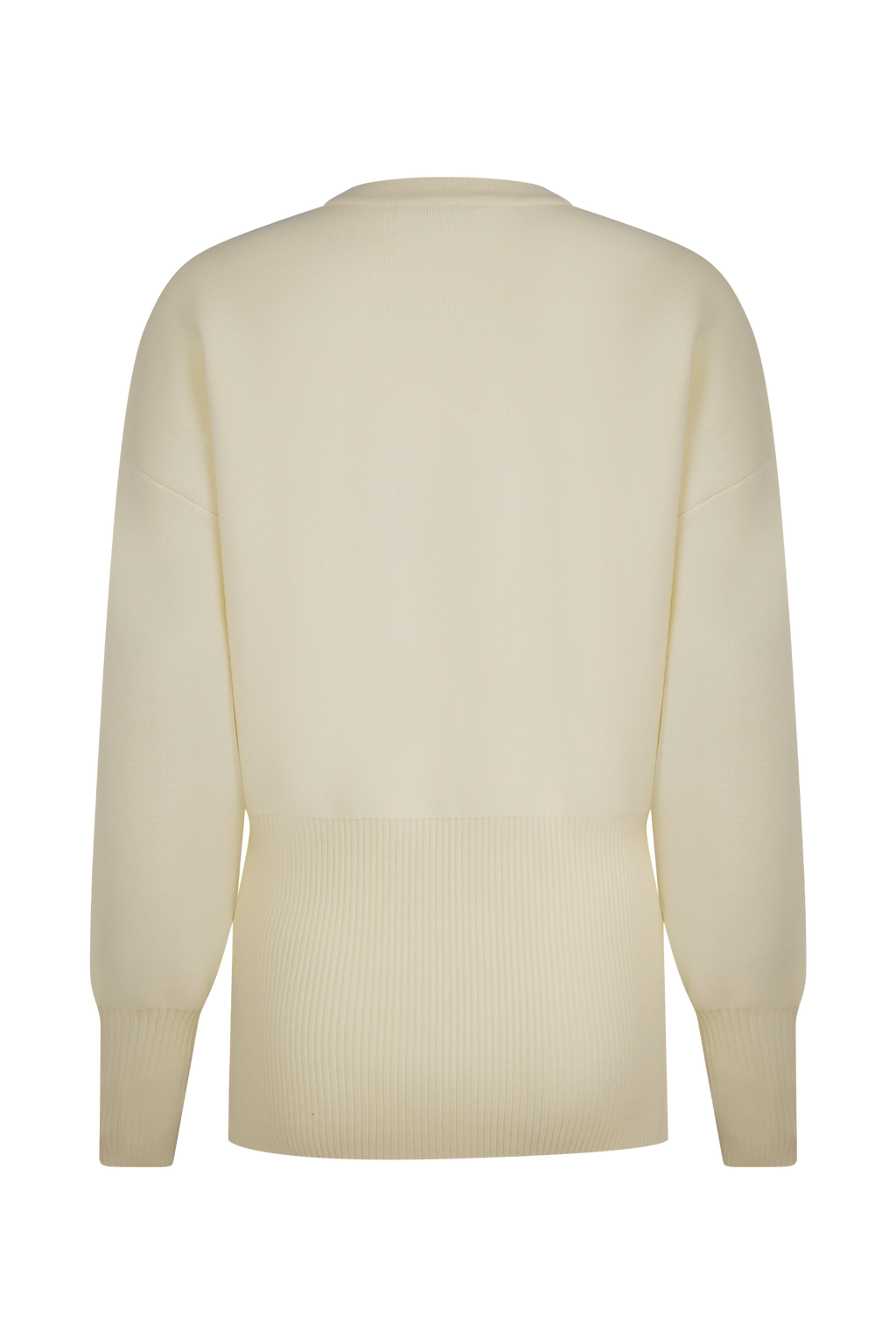 Ζακέτα Alexia Plus Size Με Κουμπιά - Ιβουάρ