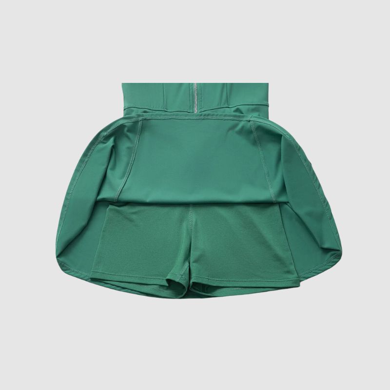 Αθλητικό Φόρεμα Με Φερμουάρ Στο Μπροστινό Μέρος