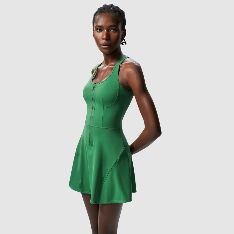 Αθλητικό Φόρεμα Με Φερμουάρ Στο Μπροστινό Μέρος