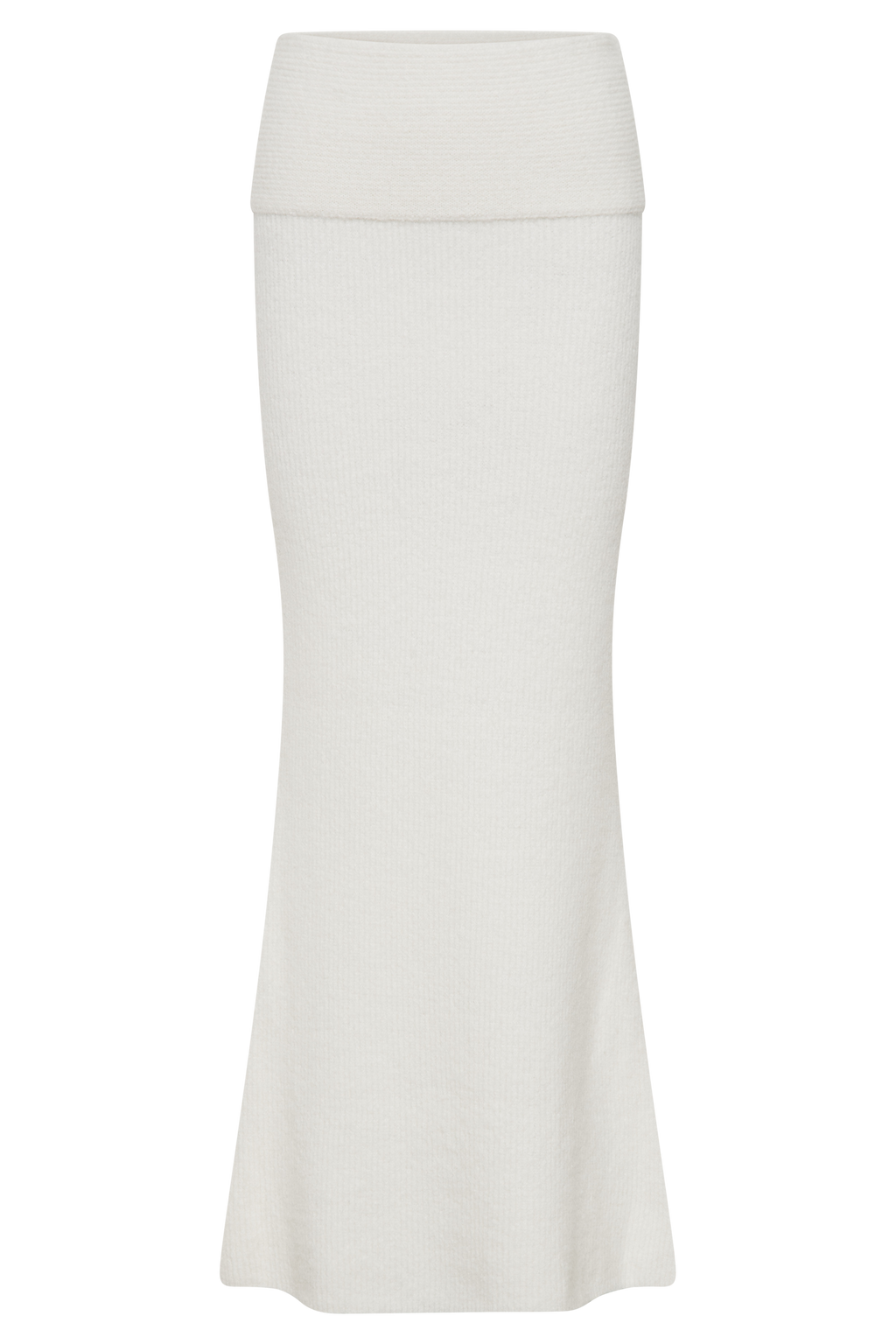 Φούστα Levaru Charlotte Με Πλεκτή Μάξι Επένδυση - Ιβουάρ