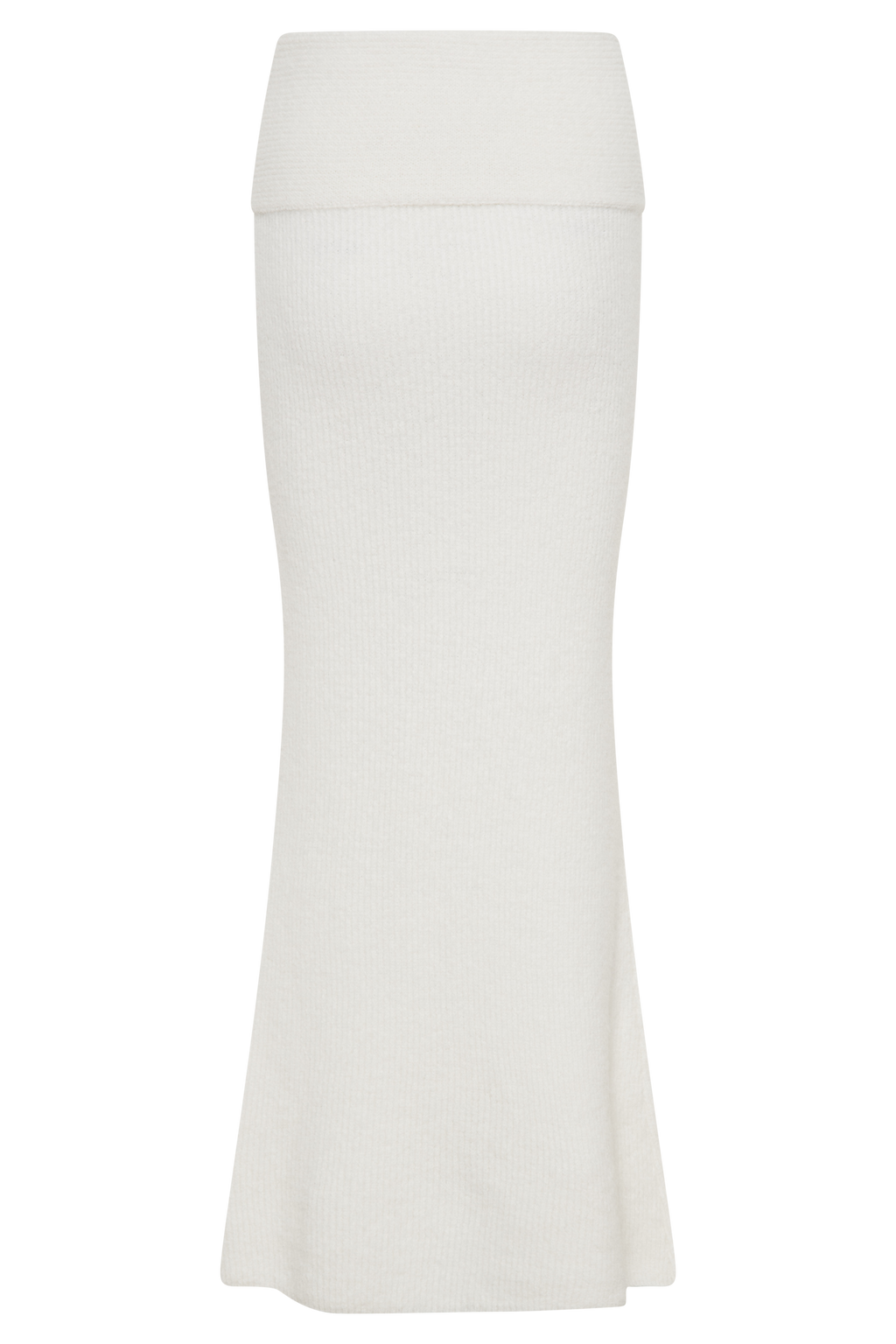 Φούστα Levaru Charlotte Με Πλεκτή Μάξι Επένδυση - Ιβουάρ