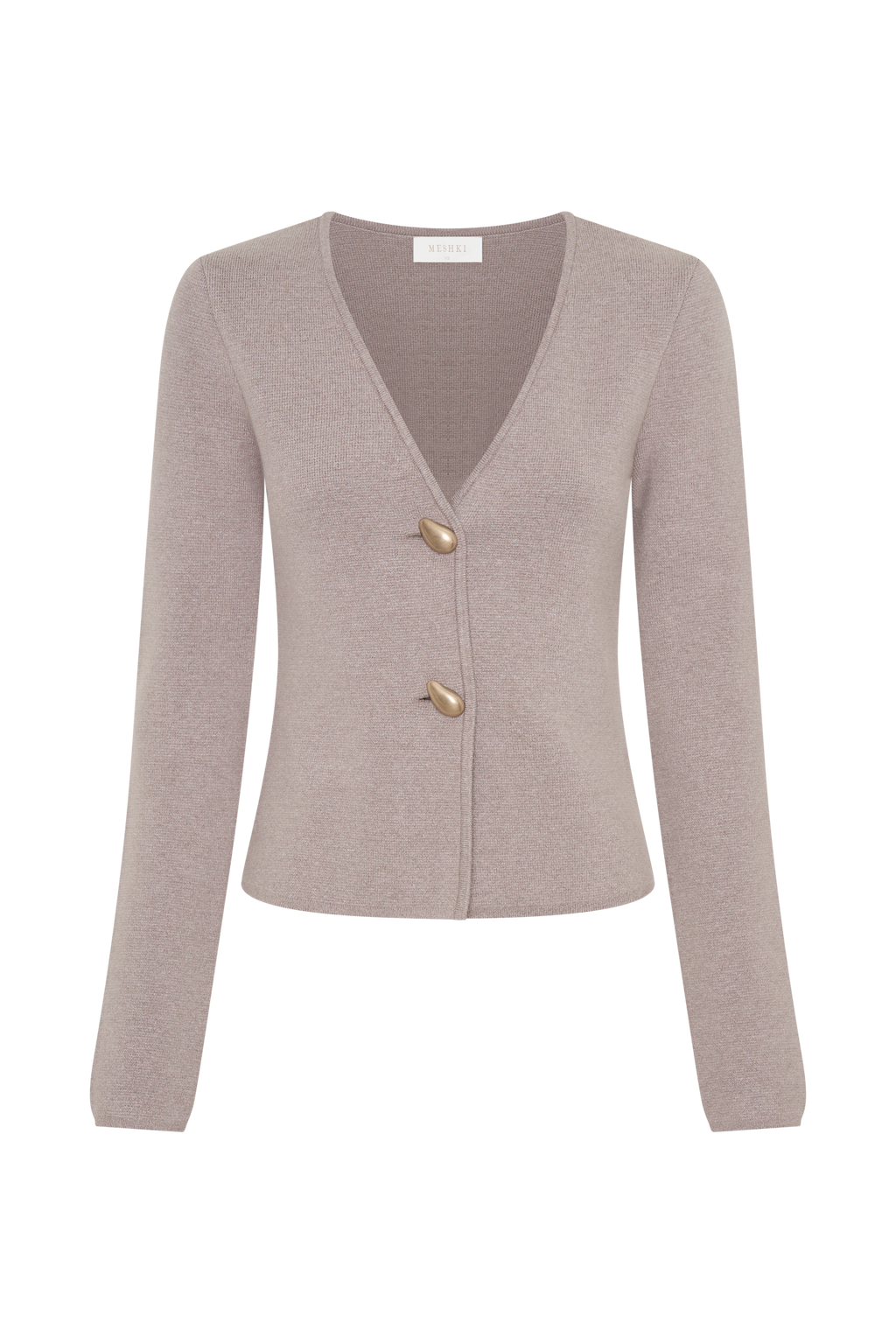 Πλεκτή Ζακέτα Veda Με Φαρδιά Μανίκια - Stone Marle