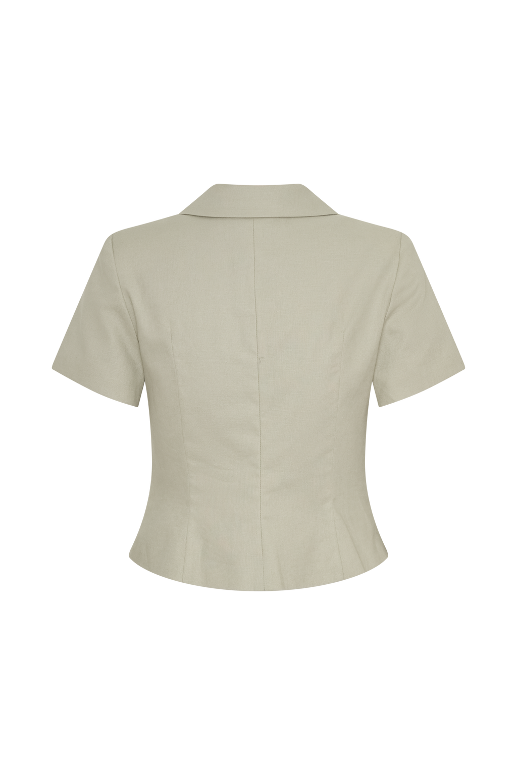 Λινό Μπουφάν Ciara - Βασιλικός