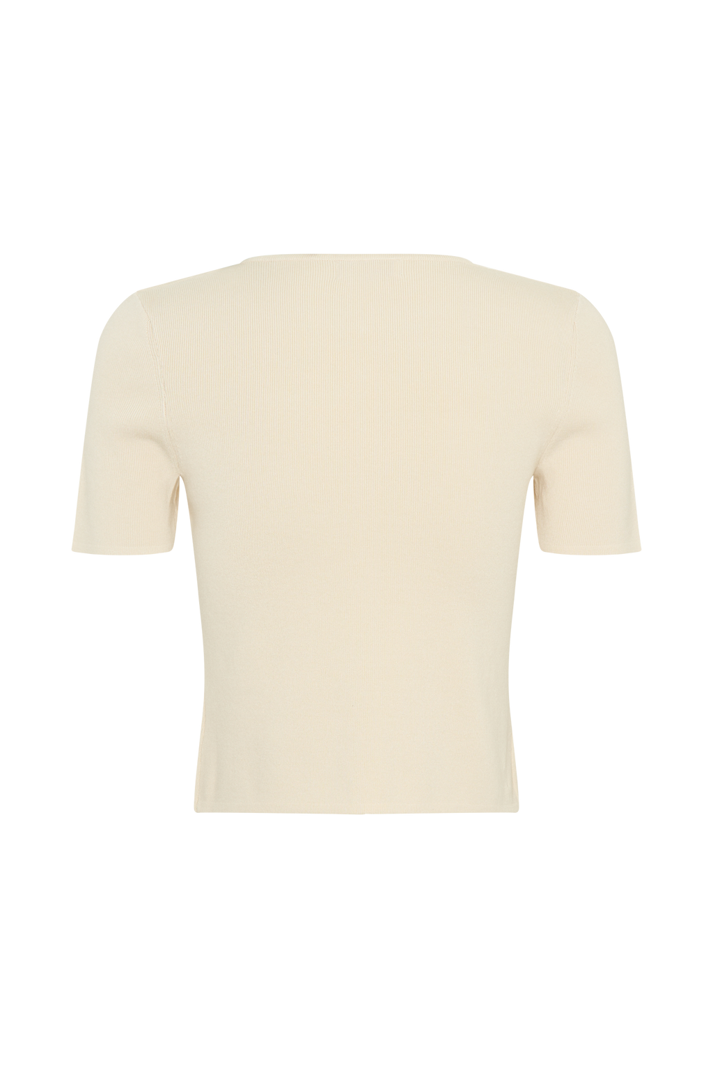 Πλεκτό Τοπ Με Κέντημα Monroe - Κρεμ Και Ιβουάρ