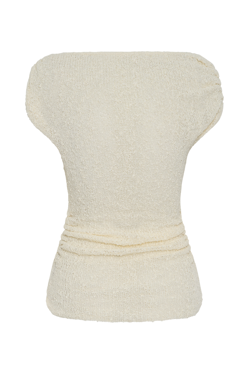 Chloe Μπλούζα Με Μπουκλέ Και Έξω Ώμους - Ιβουάρ