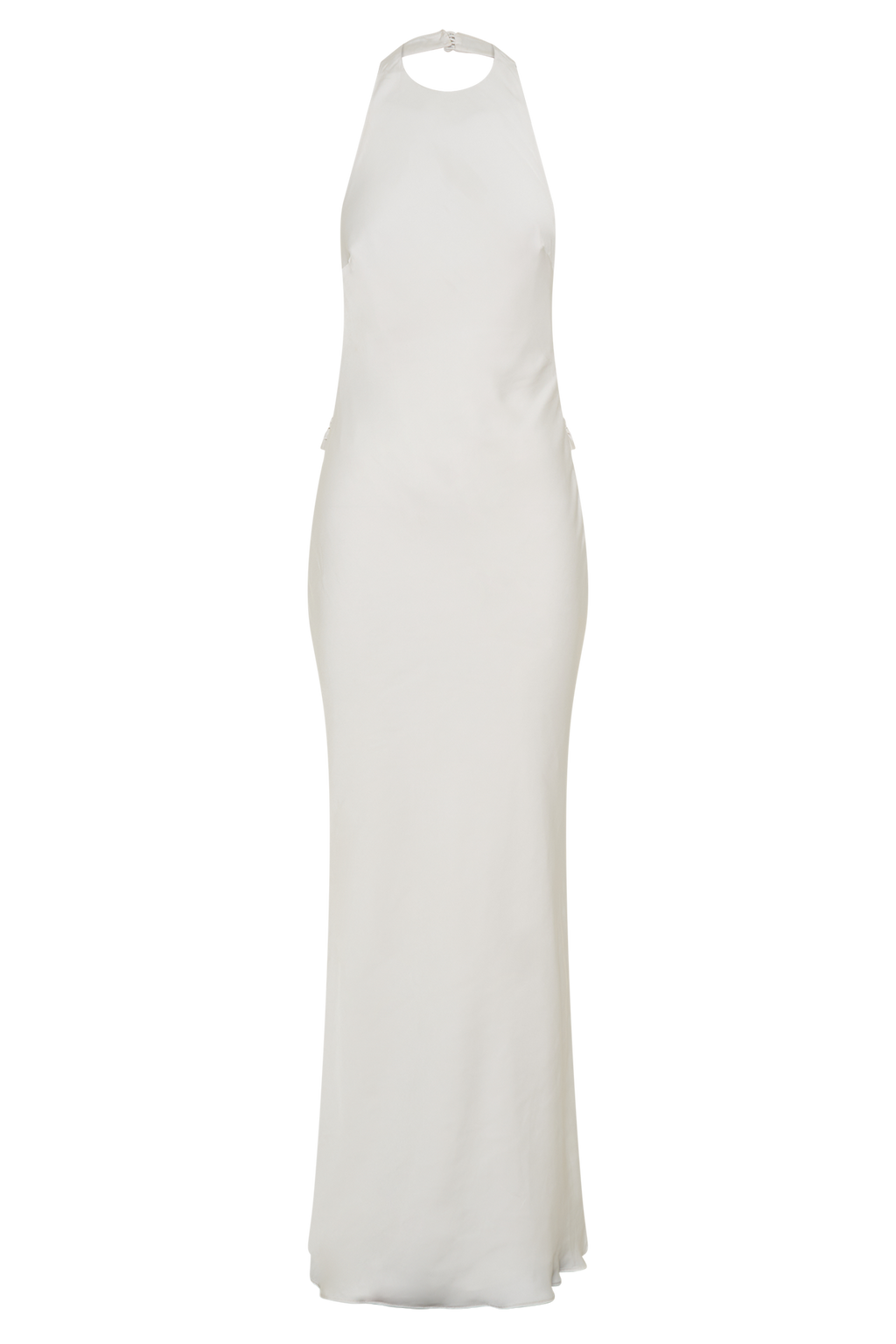 Φόρεμα Rinna Με Σατέν Λαιμόκοψη Και Τιράντες - Ιβουάρ