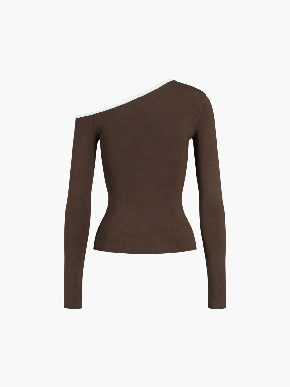 Μπλούζα Με Έναν Ώμο Σε Αντίθεση