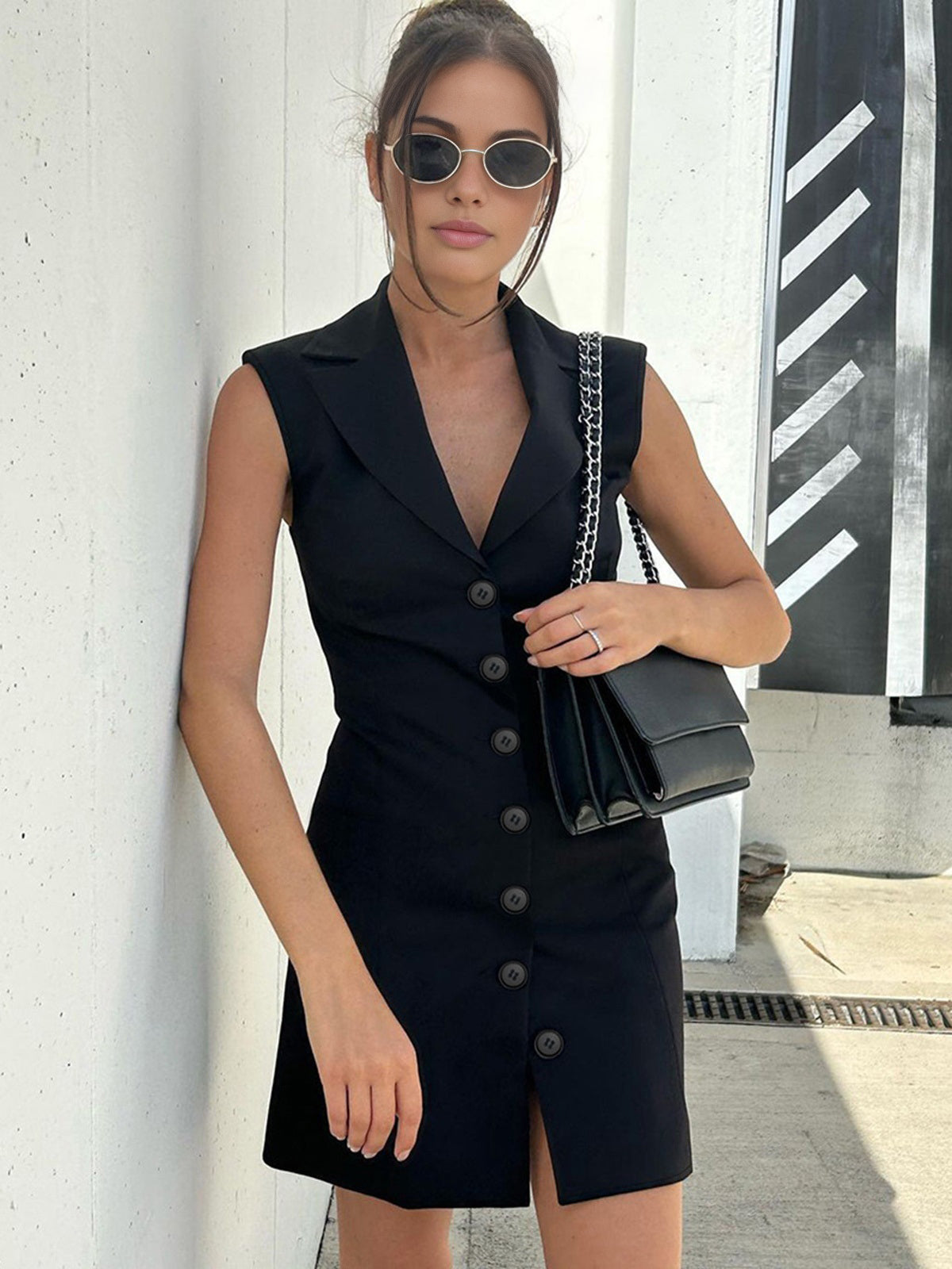 Φόρεμα Με Κουμπιά