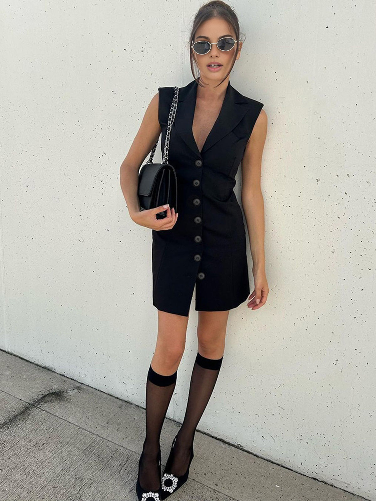 Φόρεμα Με Κουμπιά