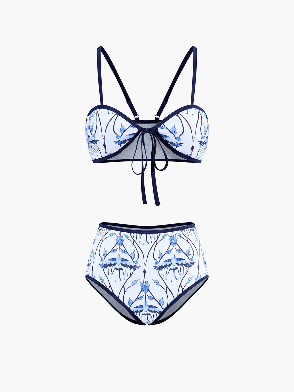 Σετ Μπικίνι Maja Με Φλοράλ Print Και Δεσίματα