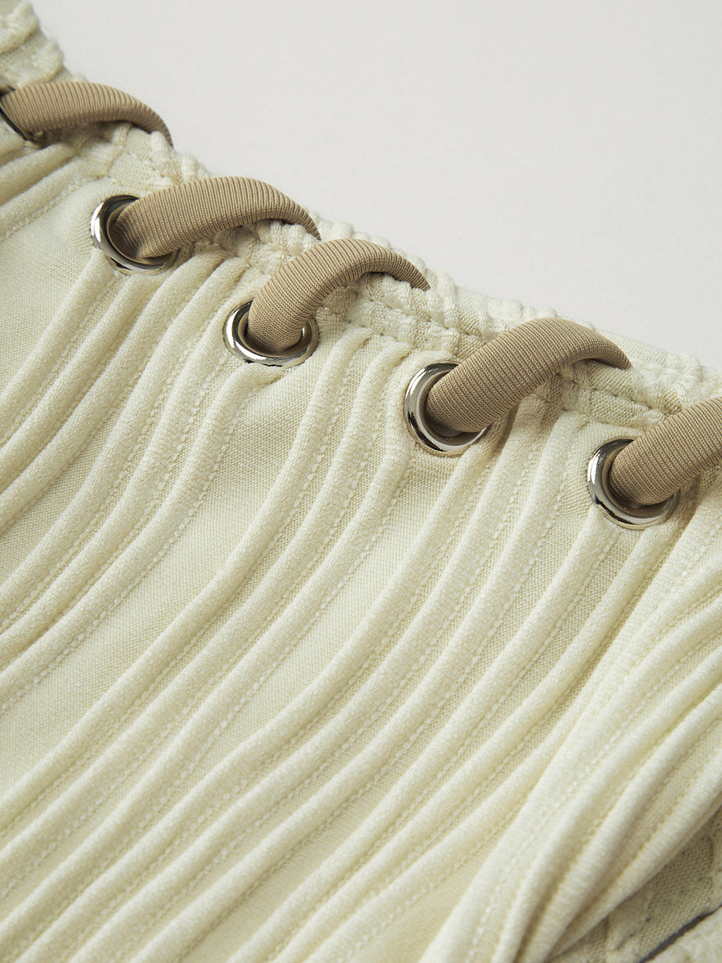 Σετ Μπικίνι Με Ανάγλυφη Υφή Και Τελείωμα