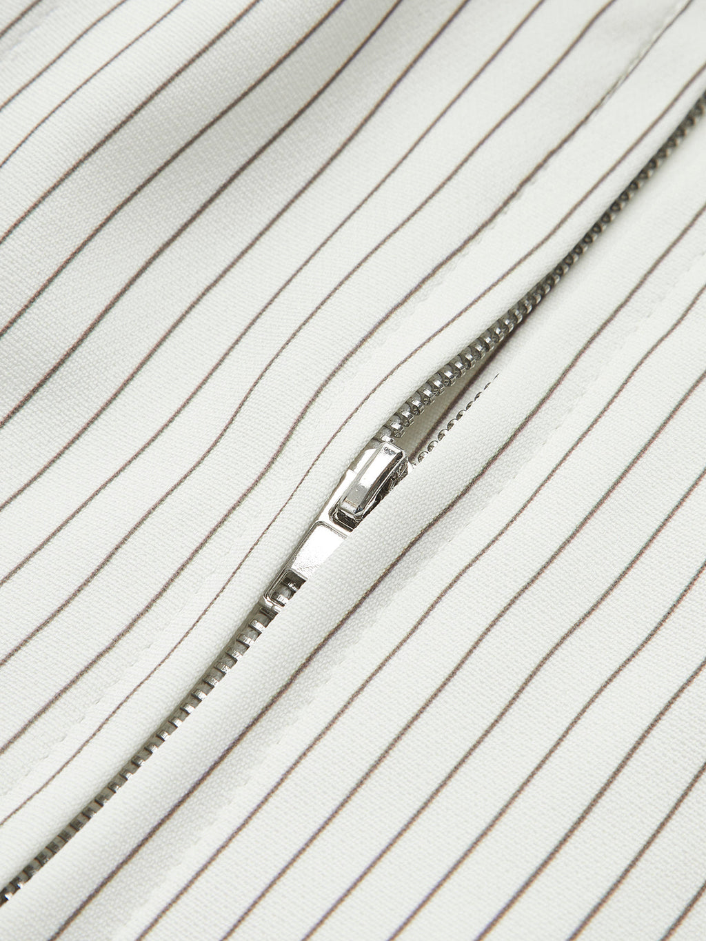 Ριγέ Κορδόνι Περίσφιξης Και Φερμουάρ Στο Πάνω Μέρος