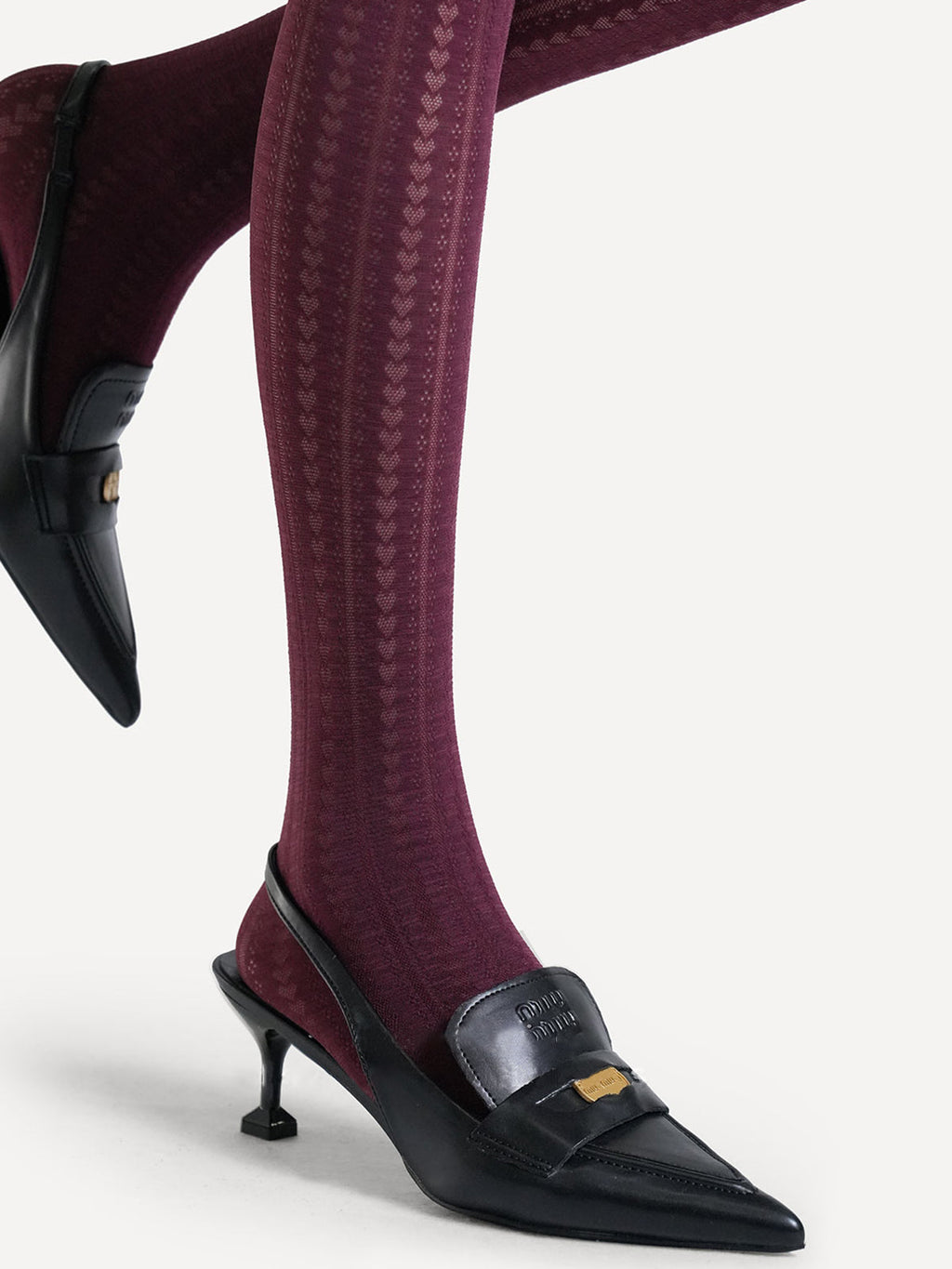 Βελούδινες Κάλτσες Sophie Heart