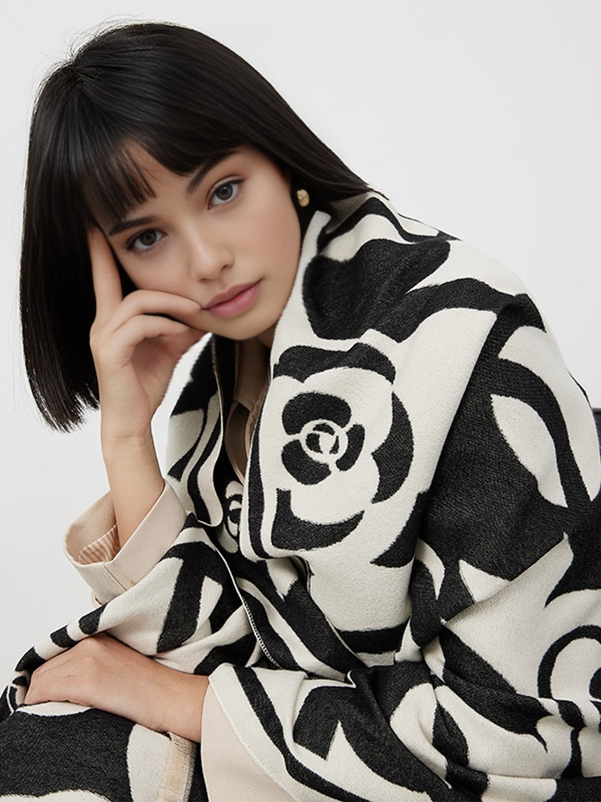 Σάλι Με Λουλούδια