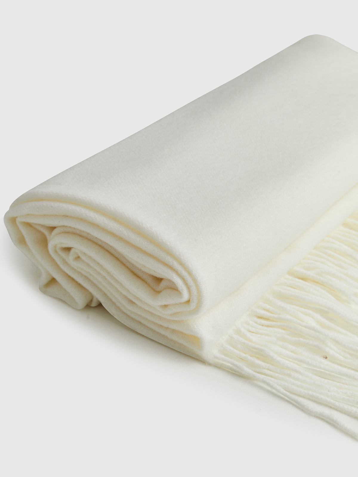 Σάλι Με Φούντες Από Ιβουάρ Grace Με Φούντες Και Στάμπα