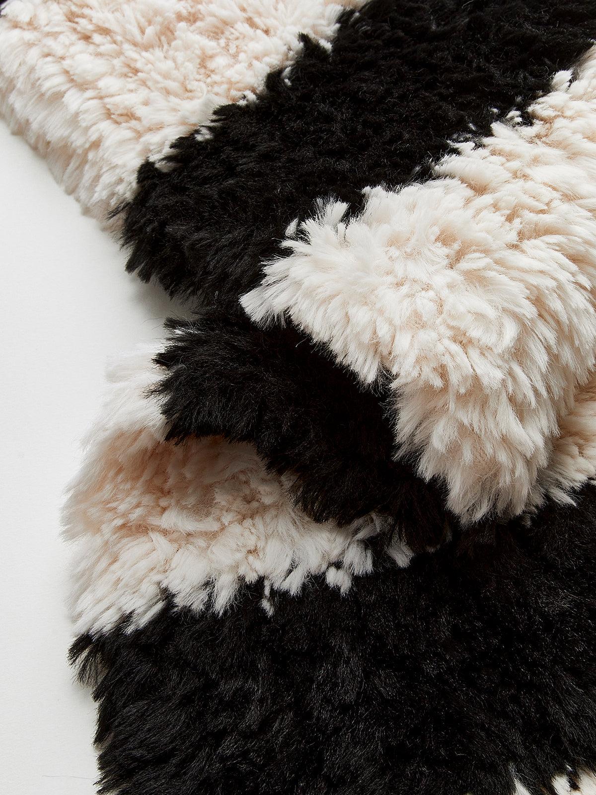 Φουλάρι Cozy Stripes Με Βελούδινες Ρίγες