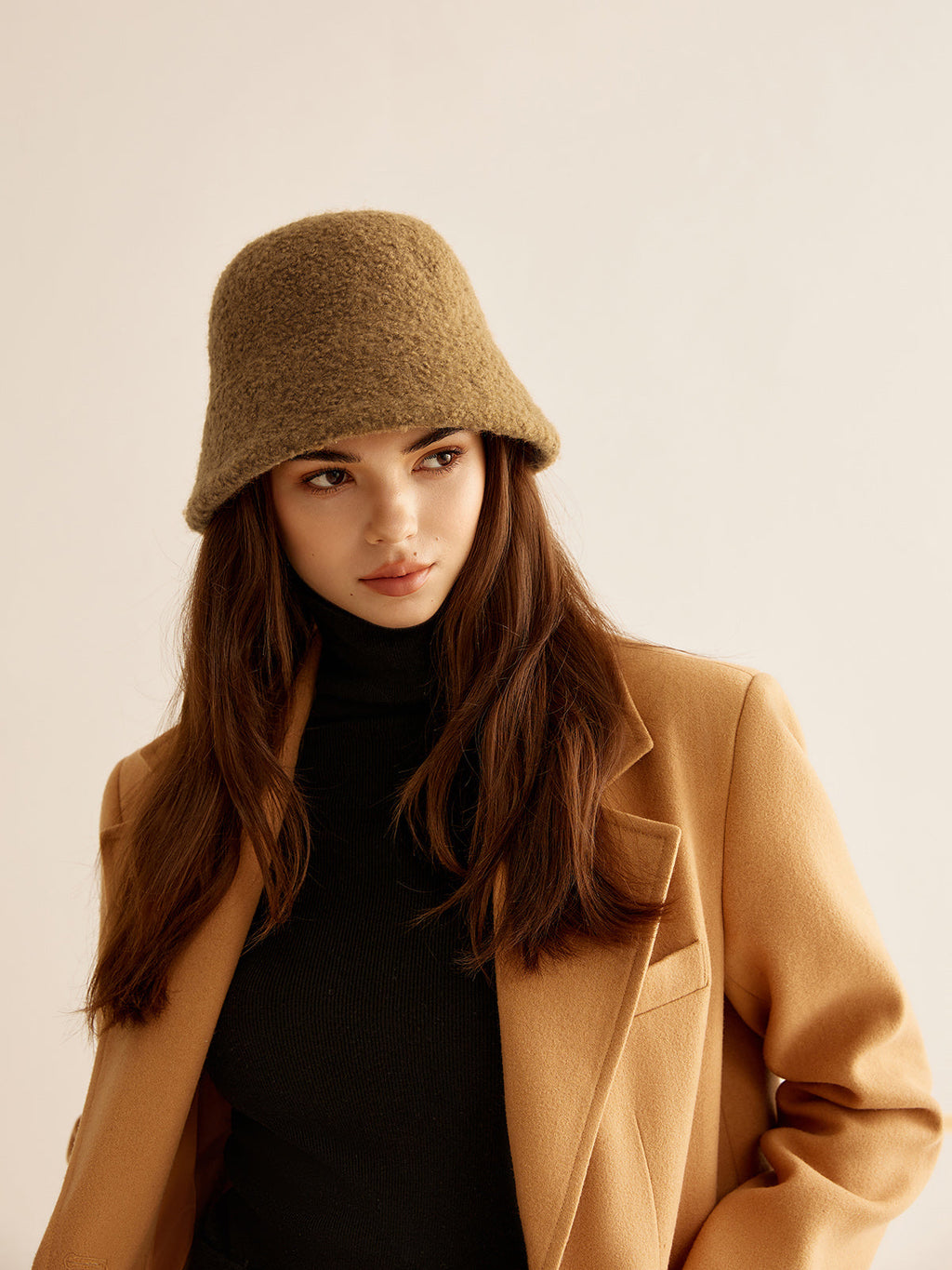 Καπέλο Cowboy Από Μείγμα Μαλλιού