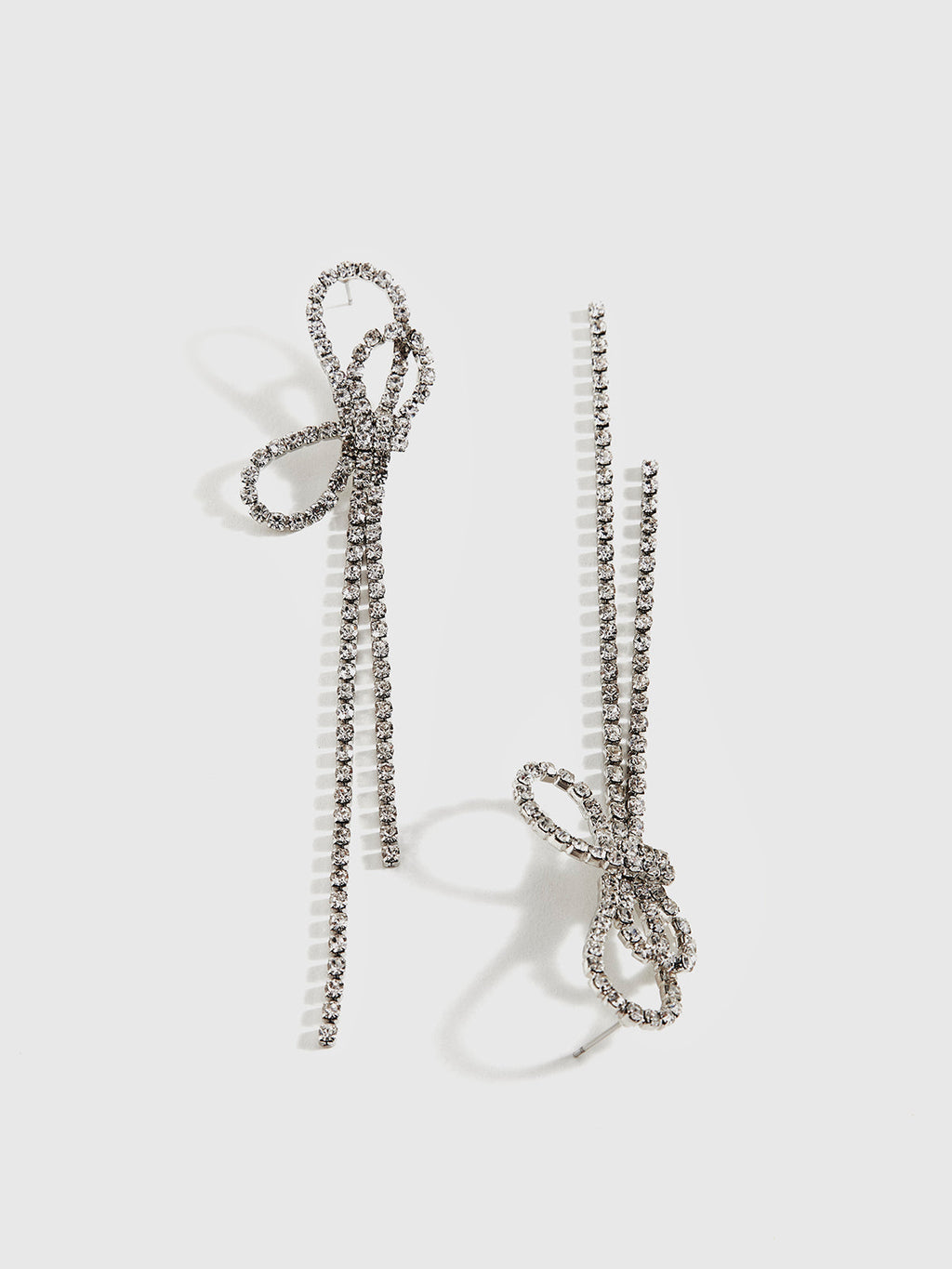 Μακριά Σκουλαρίκια Με Πέτρες Strass