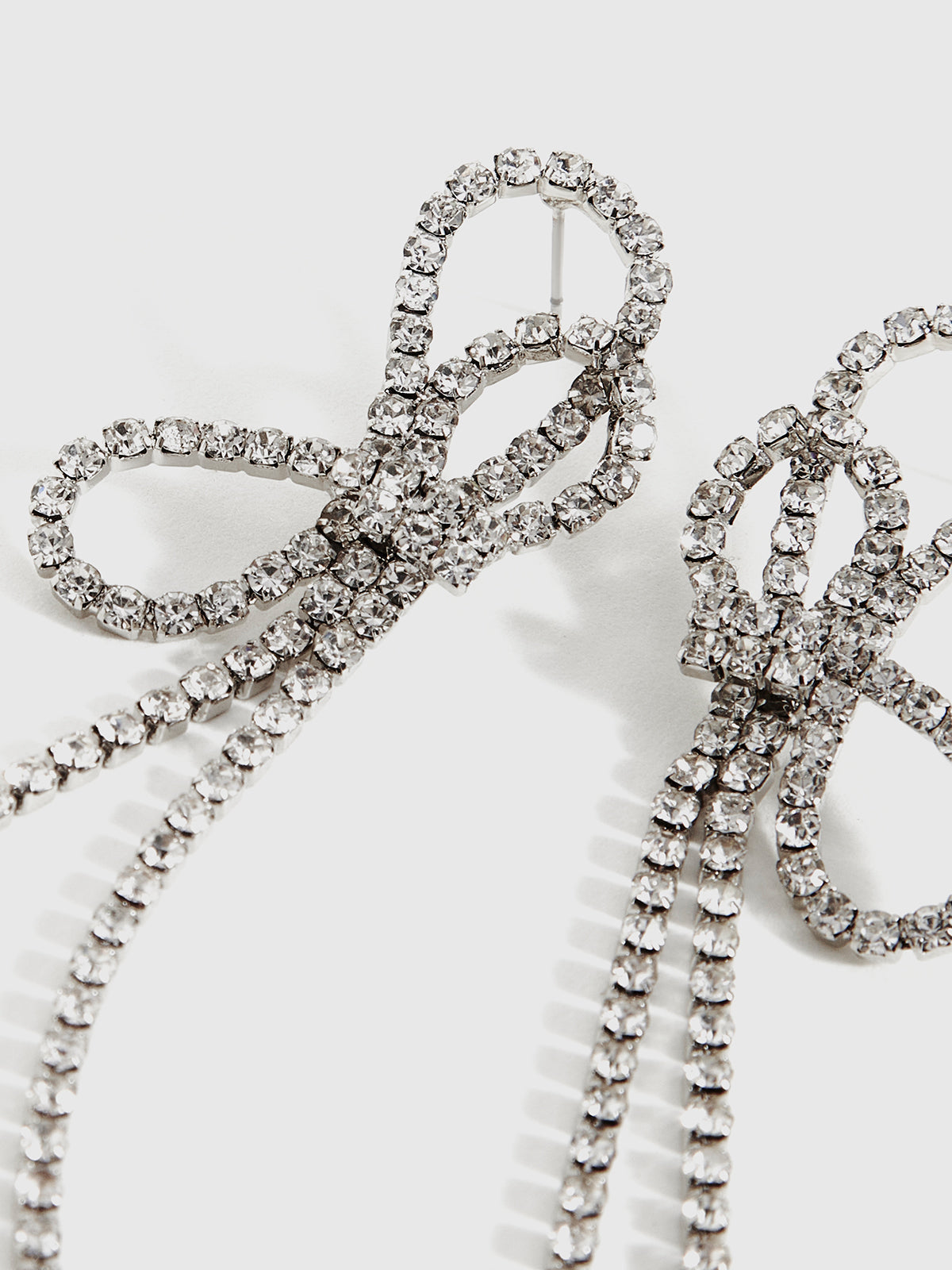 Μακριά Σκουλαρίκια Με Πέτρες Strass