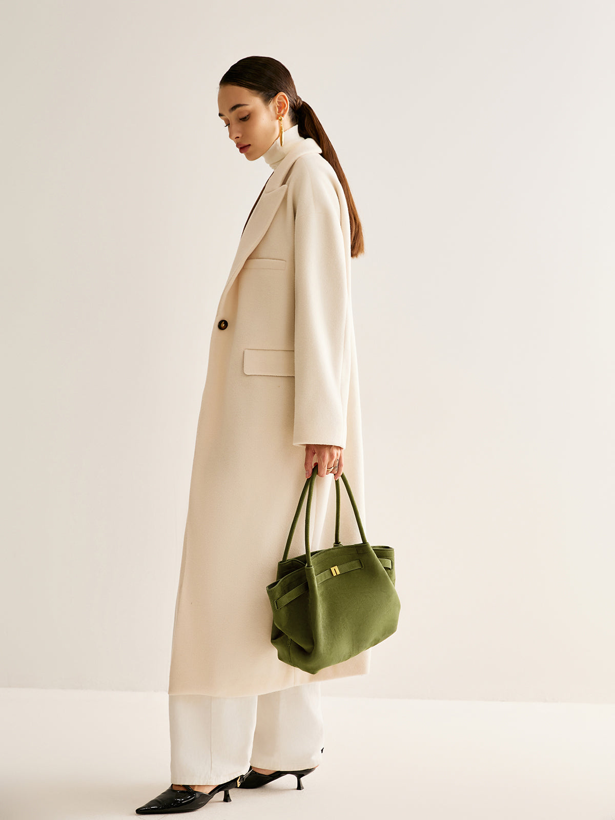 Τσάντα Tote Με Γοητεία Ελιάς