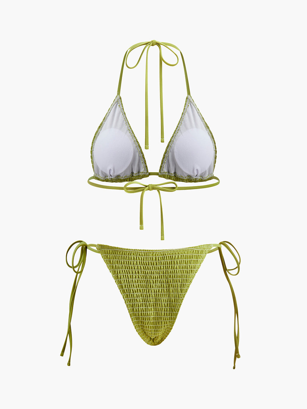 Μπικίνι Με Τριγωνάκι Και Κορδόνια