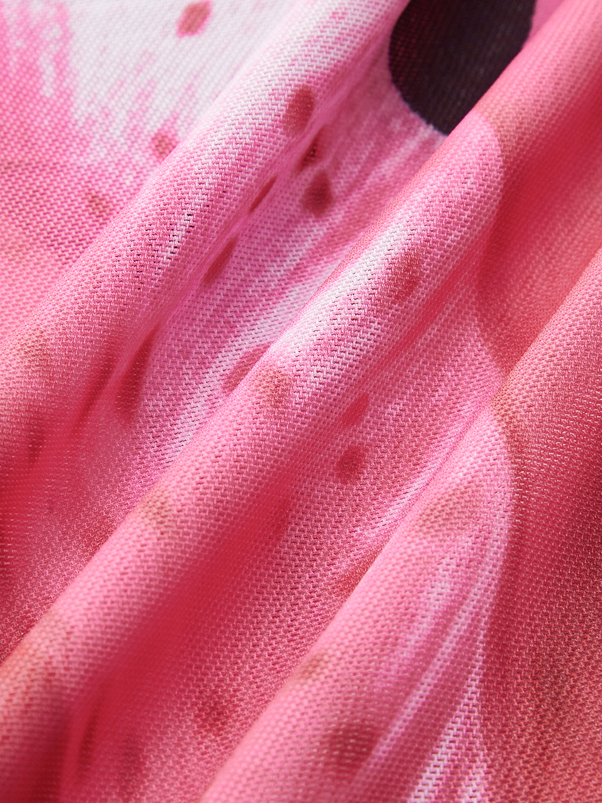 Μπικίνι Με Φλοράλ Μοτίβο Και Ημιδιάφανη Φούστα