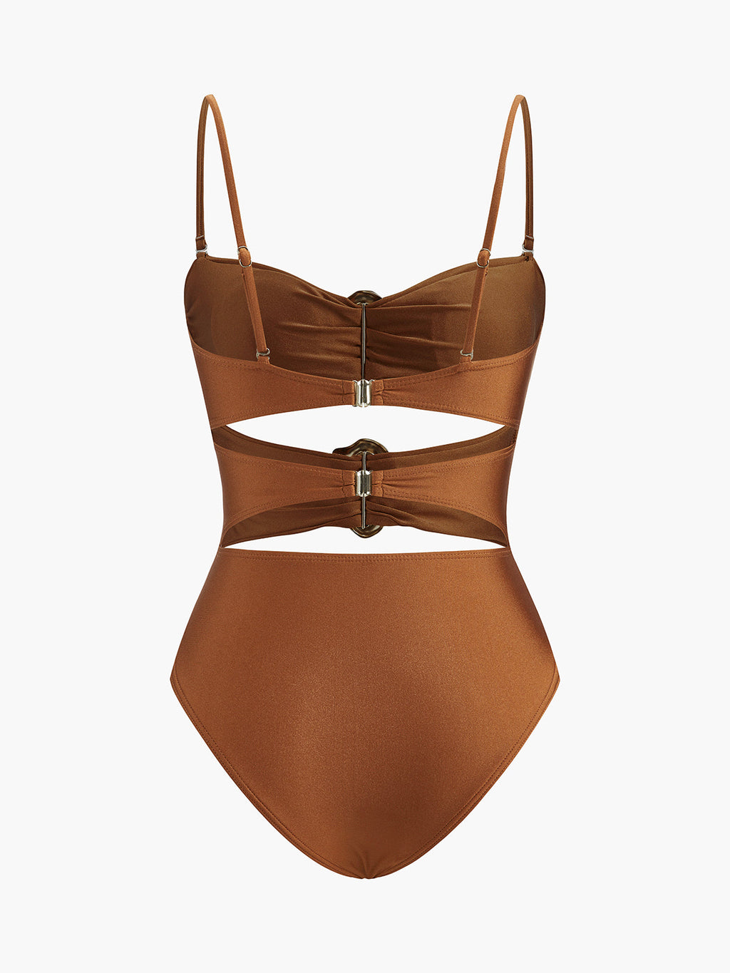 Ολόσωμο Μαγιό Με Μεταλλική Λεπτομέρεια