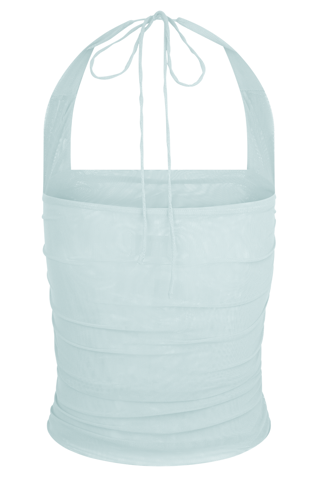 Brooklyn Mesh Crop Top - Ανοιχτό Μπλε