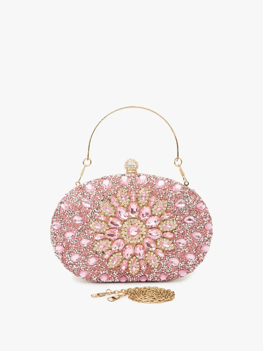 Τσάντα Τσαντάκι Με Γκλίτερ Και Πέτρες