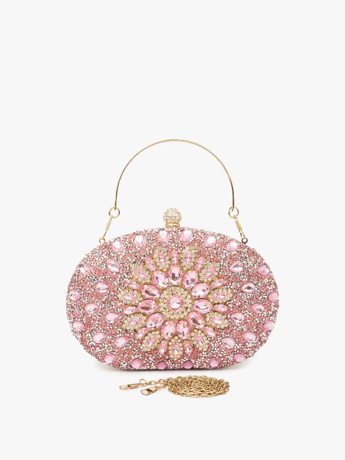 Τσάντα Τσαντάκι Με Γκλίτερ Και Πέτρες