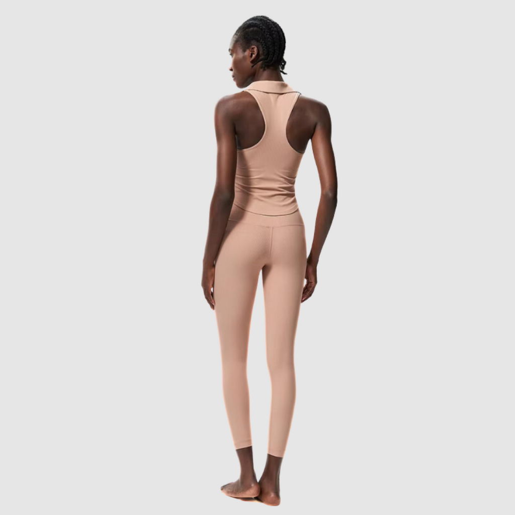 Σετ Αθλητικών Ρούχων Με Γιακά Και Ραβδώσεις