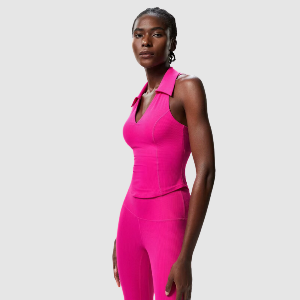 Σετ Αθλητικών Ρούχων Με Γιακά Και Ραβδώσεις