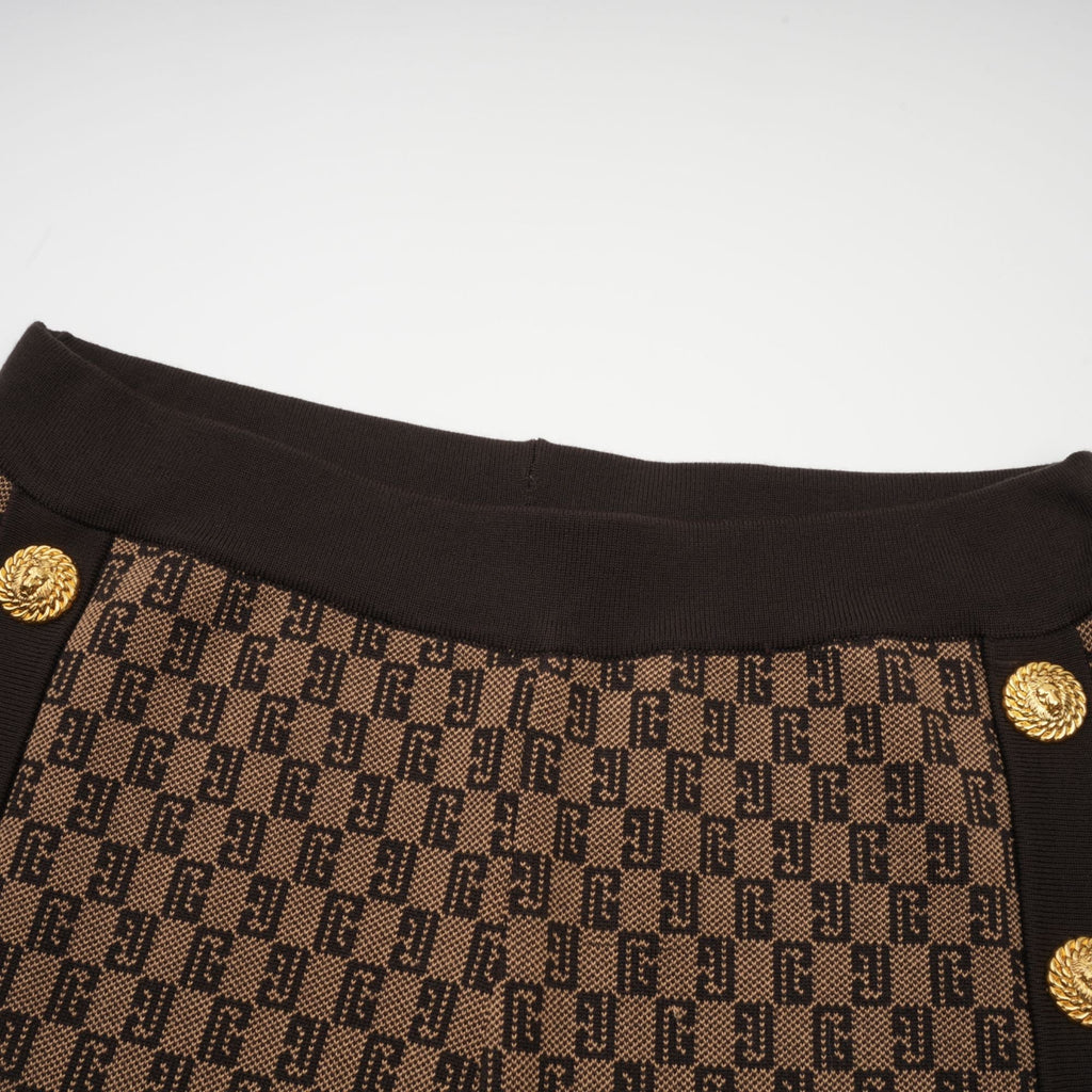 Σετ Ασορτί Μπλούζας Και Παντελονιού Cyrielle Monogram-Jacquard